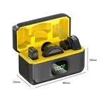 Ugetus Q8 clip-on lavalier microphone size comparison