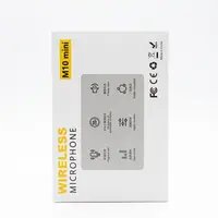 Ugetus M10 Mini wireless mic in Eco Mode for extended battery life