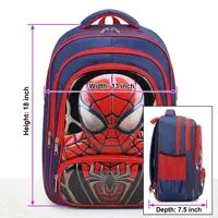 3D heroes backpack different superhero print options