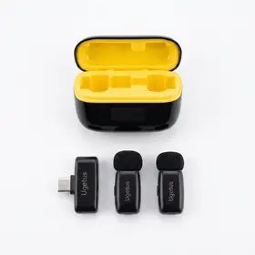 Ugetus M10 Mini wireless microphone for Android with ANC noise cancellation