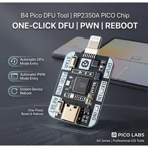 B4 PICO Auto DFU Tool with RP2350A chip for iPhone DFU mode