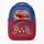 Red racing car print 3D school backpack front view