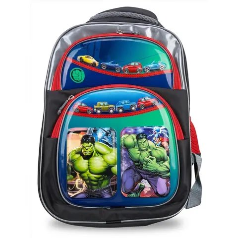 Cartoon Backpack - EVA Pocket School Bag with Cars & Characters for Kids
