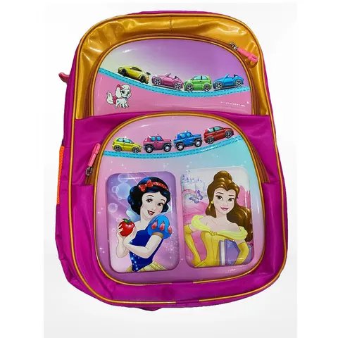 Lightweight EVA cartoon backpack side view showing straps