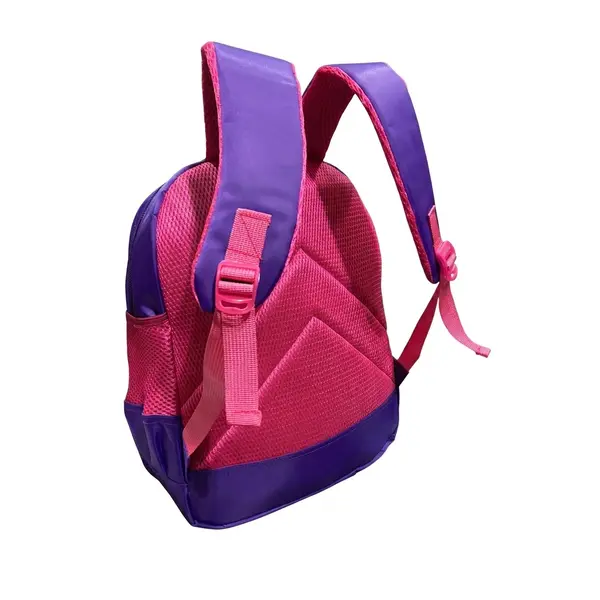 Cartoon backpack main compartment for school books and supplies