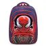 3D Heroes Backpack - Superhero Print School Bag for Kids front view
