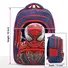3D heroes backpack different superhero print options