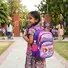 Cartoon school bag padded shoulder straps for kids
