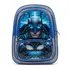 3D Heroes Backpack - Superhero Print School Bag for Kids front view