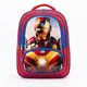 3D Heroes Backpack - Superhero Print School Bag for Kids front view
