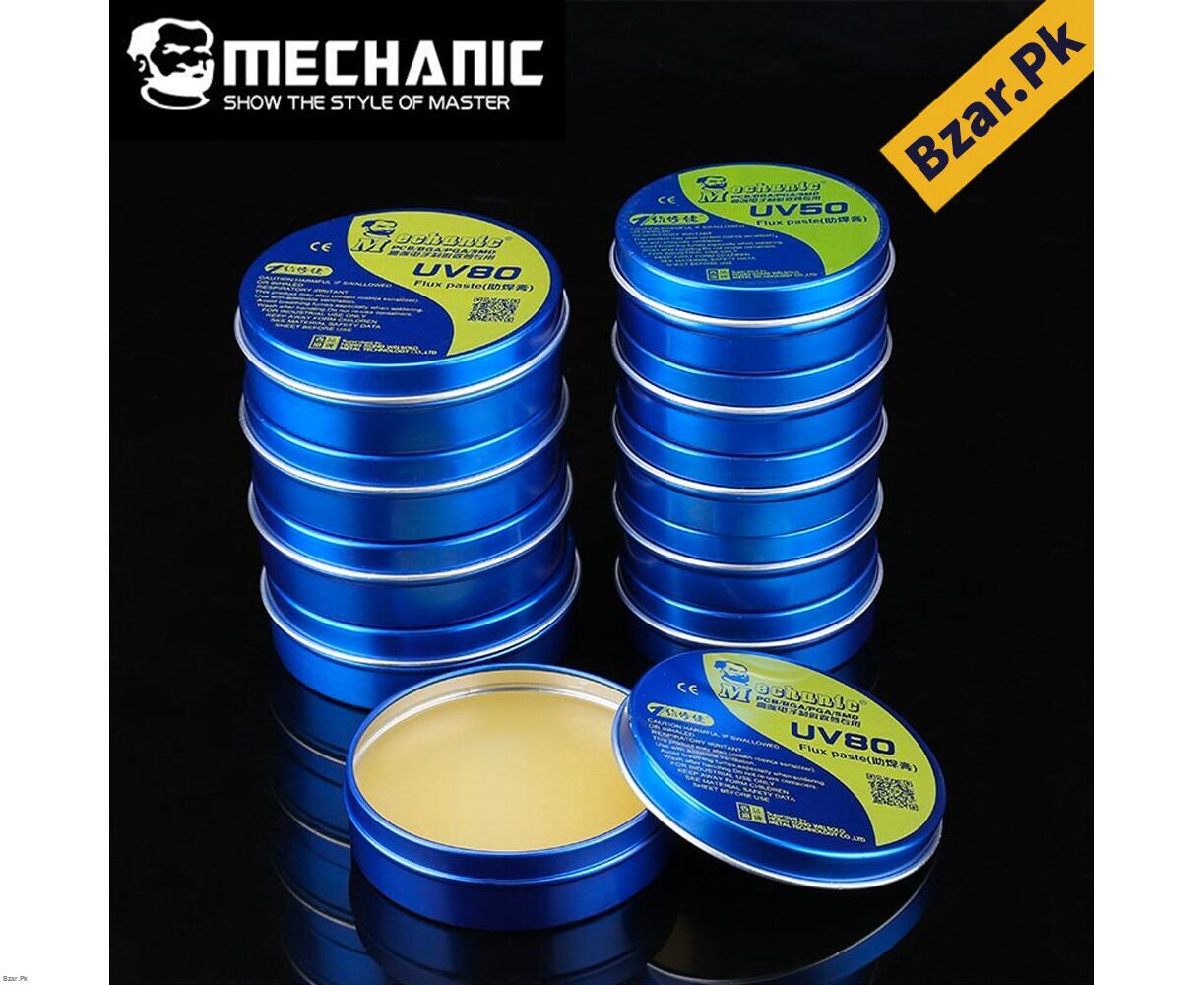 Mechanic UV80 / UV50 Paste Flux | Soldering Iron Paste Flux